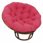 Single Papasan Frame 42″ and tufted cushion - Twill Fabric Range