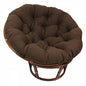 Single Papasan Frame 42″ and tufted cushion - Twill Fabric Range