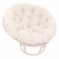 Single Papasan Frame 42″ and tufted cushion - Twill Fabric Range