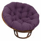 Single Papasan Frame 42″ and tufted cushion - Twill Fabric Range