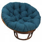 Single Papasan Frame 42″ and tufted cushion - Twill Fabric Range