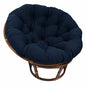 Single Papasan Frame 42″ and tufted cushion - Twill Fabric Range