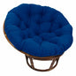 Single Papasan Frame 42″ and tufted cushion - Twill Fabric Range