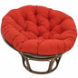 Single Papasan Frame 42″ and tufted cushion - Twill Fabric Range