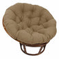 Single Papasan Frame 42″ and tufted cushion - Twill Fabric Range